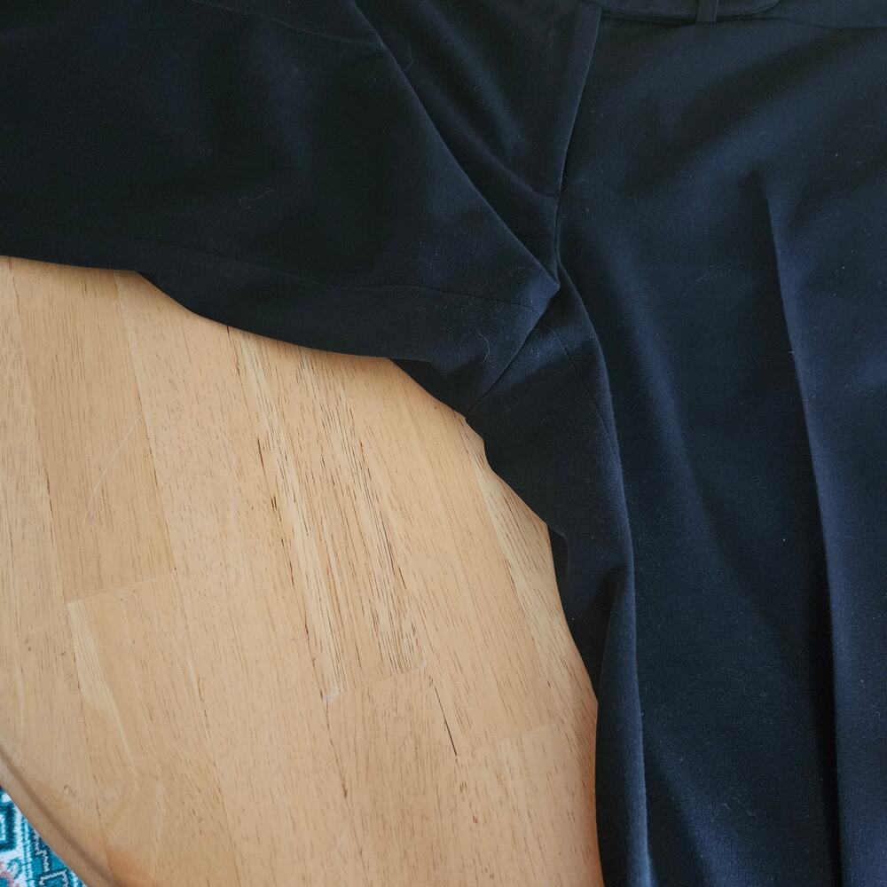 Calvin Klein Black Trouser Dress Pants Sz 12 EUC Career Work - Picture 8 of 9